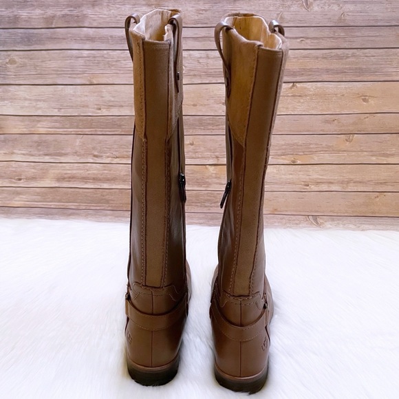 UGG Olinda Chestnut Riding Boots - Picture 6 of 8